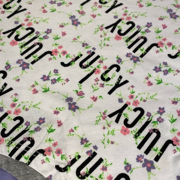 🆕Juicy Couture MultiColored Booty Short Panty Set - Picture 7 of 8